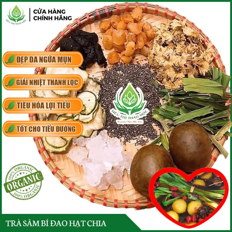 Trà Sâm Bí Đao Hạt Chia: Giải Pháp Thanh Nhiệt Giải Độc Mát Gan Cho Phụ Nữ Việt