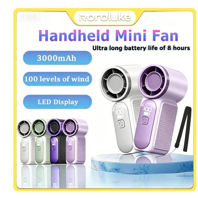 Quạt Cầm Tay Mini: Giải Pháp Mát Mẻ Đơn Giản Cho Cuộc Sống Hằng Ngày