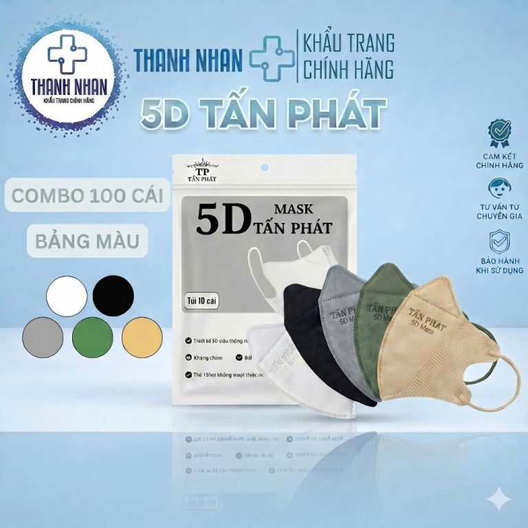 Đánh Giá Chi Tiết Về Khẩu Trang 5D Tấn Phát