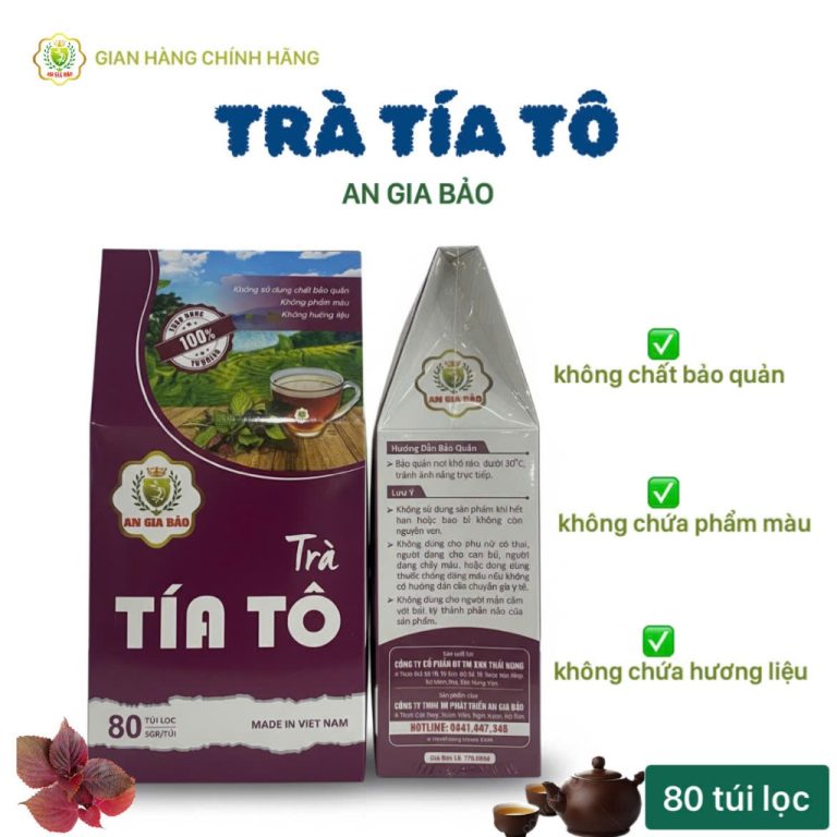 Trà Tía Tô – Liệu có Thực Sự Tốt Cho Xương Khớp và Làm Đẹp?
