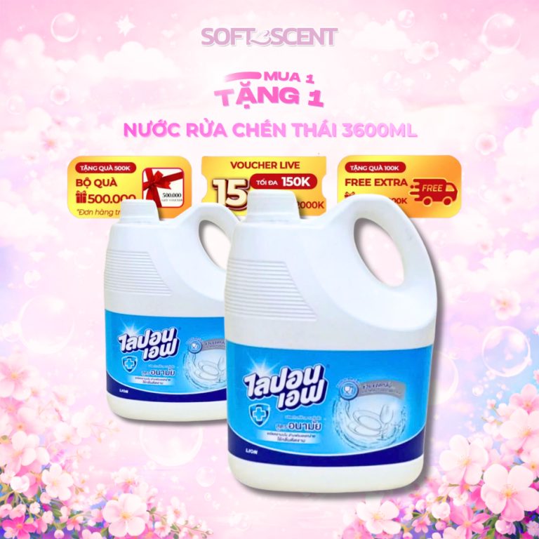 Nước rửa chén Lion Thái Lan: Cùng xem mình đã trải nghiệm ra sao trong 30 ngày!