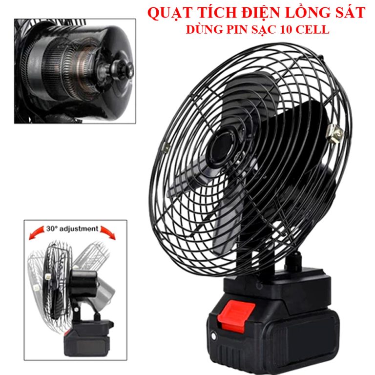 Hướng Dẫn Chọn Mua Quạt Tích Điện Pin 10 Cell: Giải Pháp Mát Mẻ Cho Ngày Hè