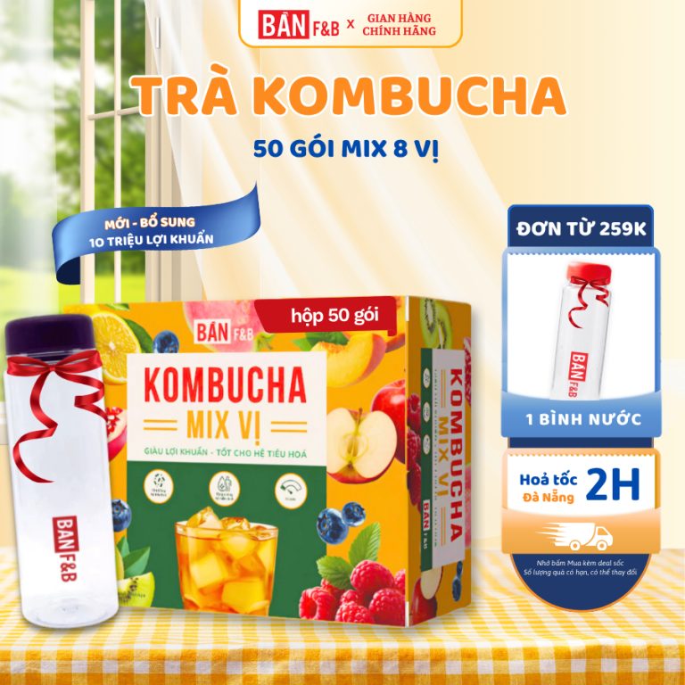 Hướng Dẫn Lựa Chọn Trà Kombucha: Sống Khỏe Với Lợi Khuẩn Từ Thiên Nhiên