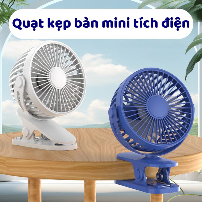 Hướng Dẫn Sử Dụng Quạt Mini Tích Hợp Đèn Ngủ: Giải Pháp Thông Minh Cho Cuộc Sống Hiện Đại