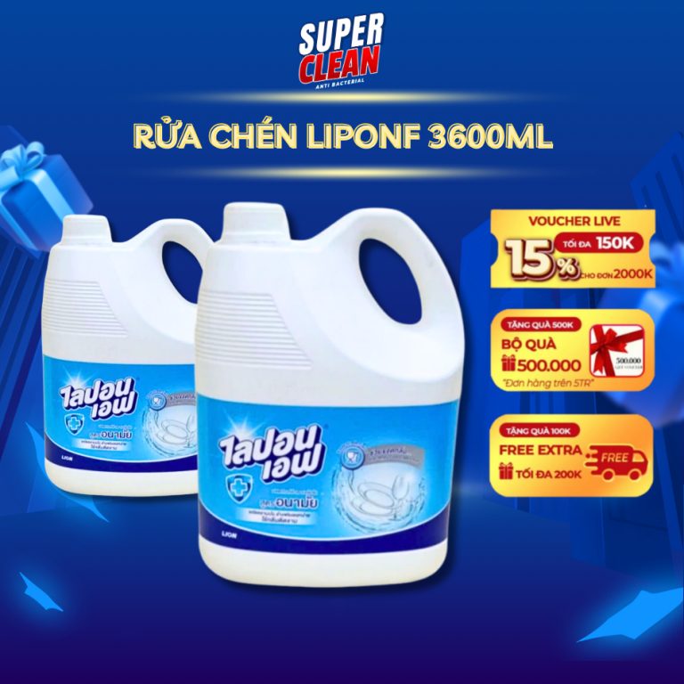 Thử X Nước Rửa Chén Bát Liponf – Nên Mua Hay Không?