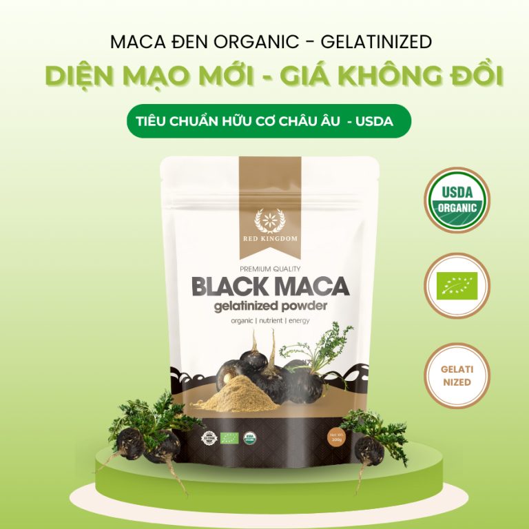 Thử Bột Maca Đen Hữu Cơ Red Kingdom Peru – Da Mình Thay Đổi Thế Nào?