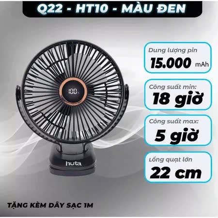 Hướng Dẫn Lựa Chọn Quạt Tích Điện Kẹp Loại To: Món Đồ Cần Thiết Cho Mùa Hè Nóng Bức