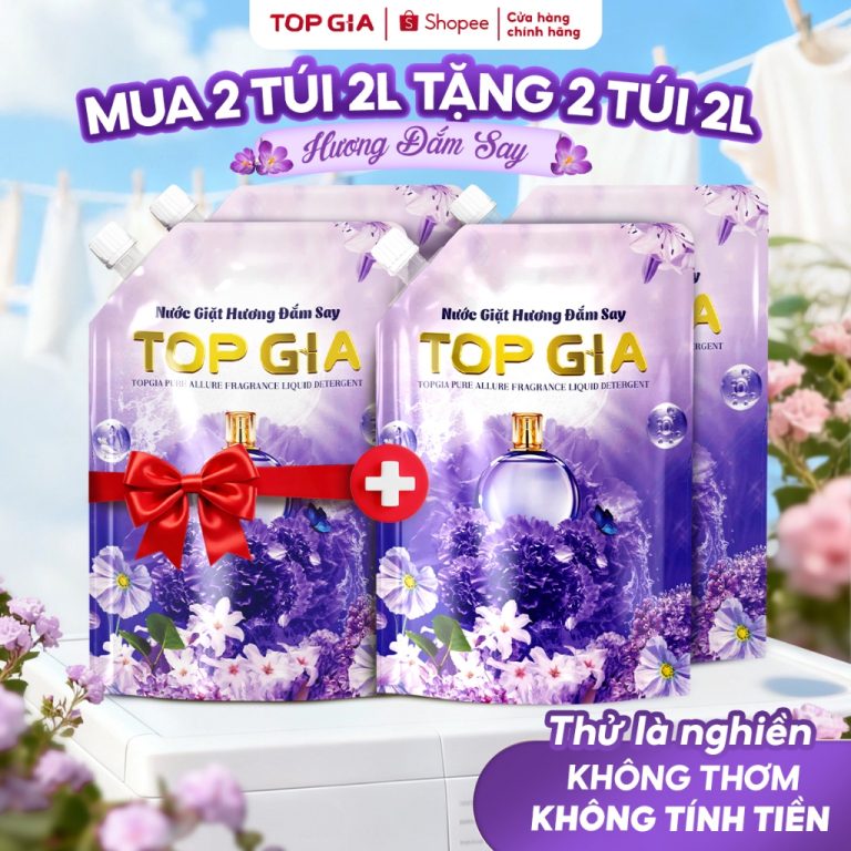 Khám Phá Nước Giặt Xả TOPGIA Hương Lavender: Liệu Có Đáng Để Thử?