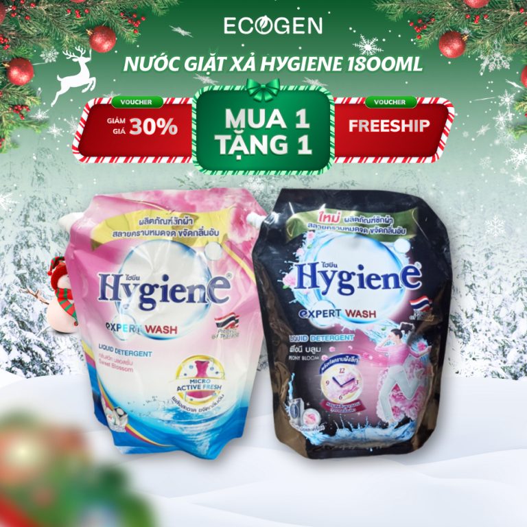 Túi Nước Giặt Xả Hygiene Expert Wash: Tình Bạn Mới Trong Việc Giặt Giũ