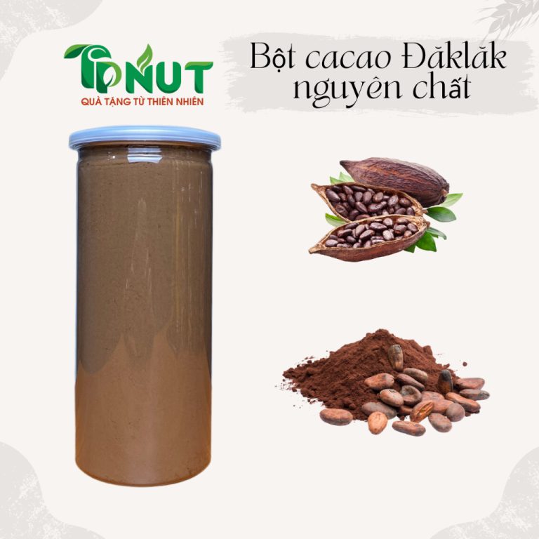 Bột Cacao Nguyên Chất ĐăcLăk: Giải Pháp Lành Mạnh Cho Phụ Nữ Việt