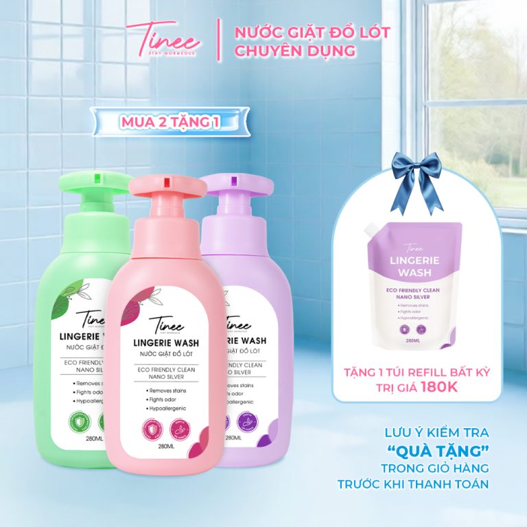 Thử Nước Giặt Đồ Lót Tinee – Trải Nghiệm Thú Vị Của Một Cô Gái 28 Tuổi