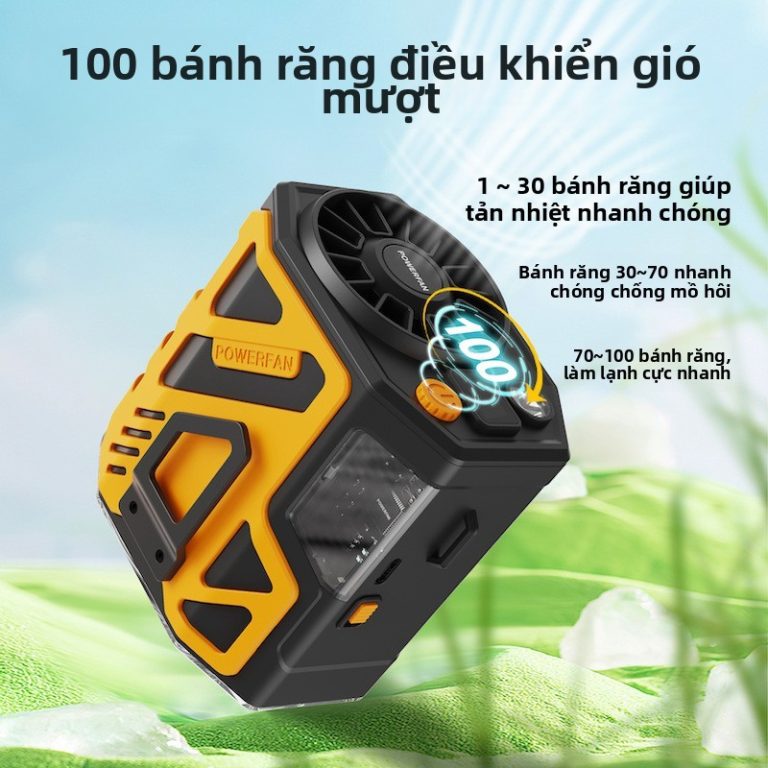 Hướng Dẫn Chọn Mua Quạt Điện Cầm Tay Ngoài Trời: Giải Pháp Gió Mát Cho Ngày Nắng Nóng