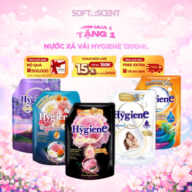 Nước Xả Vải Siêu Đậm Đặc: Chọn Lựa Thông Minh Cho Tủ Đồ Của Bạn