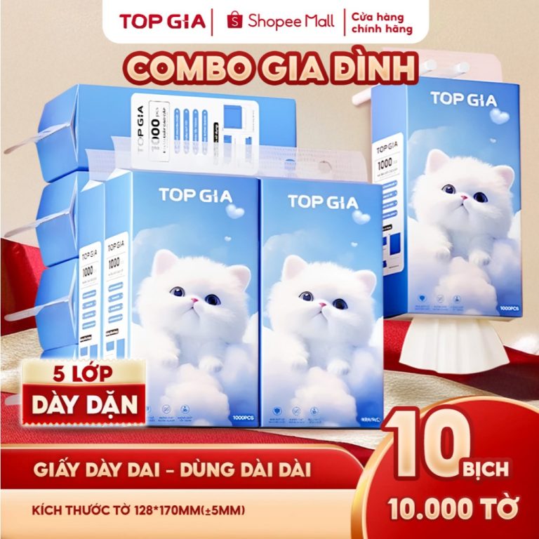 Khăn Giấy Rút Top Gia GiaGia – Trải Nghiệm Mới Cho Ngày Hè Nắng Nóng!
