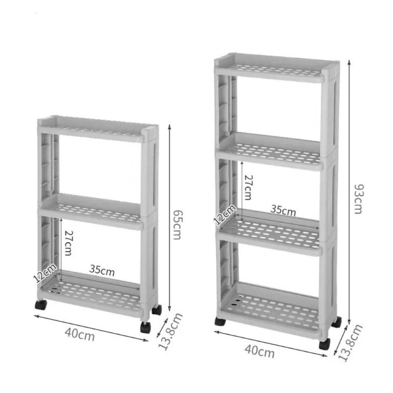 Hướng Dẫn Lựa Chọn Kệ Nhựa Hẹp 3 4 Tầng Có Bánh Xe: Giải Pháp Tiết Kiệm Diện Tích Cho Nhà Tắm