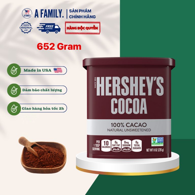 Hướng Dẫn Sử Dụng Bột Cacao Hershey’s Cocoa Special Dark Nguyên Chất Không Đường: Lợi Ích và Cách Thức Thực Hiện