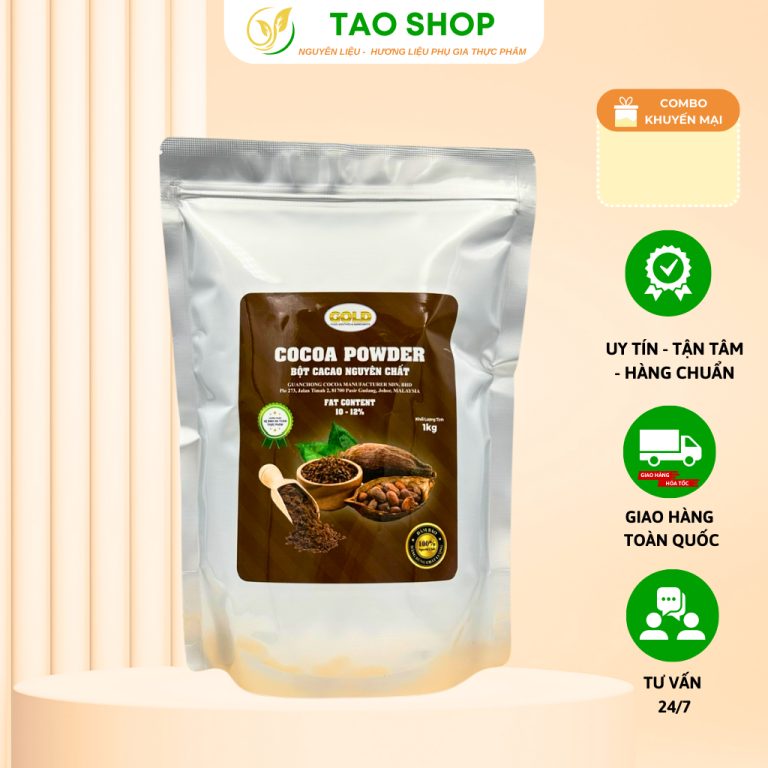 Bột Ca Cao Nguyên Chất: Lựa Chọn Hoàn Hảo Cho Sức Khỏe và Sắc Đẹp