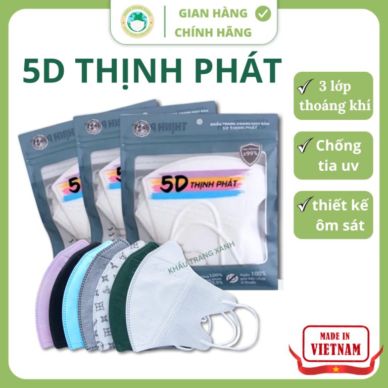 Thử Khẩu Trang 5D THỊNH PHÁT: Hành Trình Tìm Kiếm Chiếc Khẩu Trang Hoàn Hảo