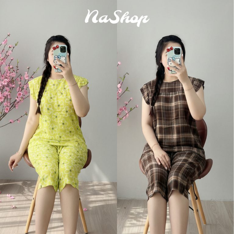 Đồ Bộ Mặc Nhà Quần Lửng Tay Cánh Tiên: Sự Lựa Chọn Thông Minh Cho Những Ngày Ở Nhà