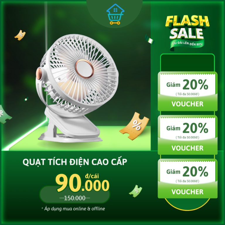 Hướng Dẫn Lựa Chọn Quạt Kẹp Mini Tích Điện: Giải Pháp Mát Mẻ Cho Học Sinh Và Nhân Viên Văn Phòng