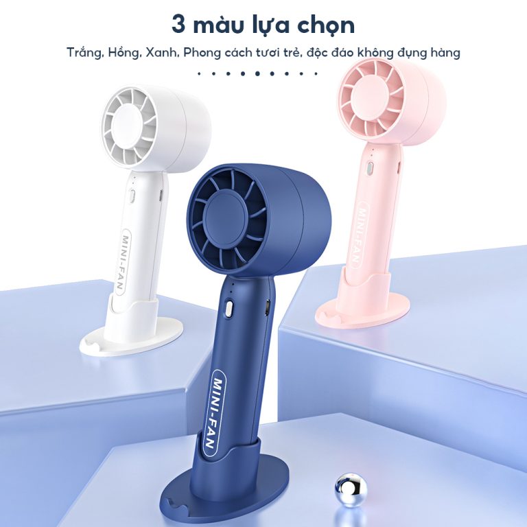 Hướng Dẫn Chọn Mua Quạt Mini Cầm Tay HandyFan: Giải Nhiệt Ngày Hè Nóng Bức