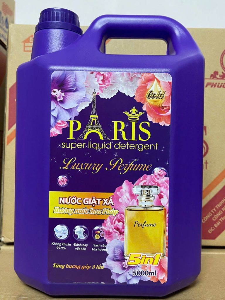 Nước Giặt Paris Luxury Perfume 5 Trong 1: Giải Pháp Thông Minh Cho Cuộc Sống Hiện Đại