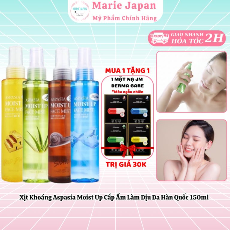 Xịt Khoáng: Giải Pháp Cấp Ẩm Làm Dịu Da Dành Cho Phụ Nữ Việt