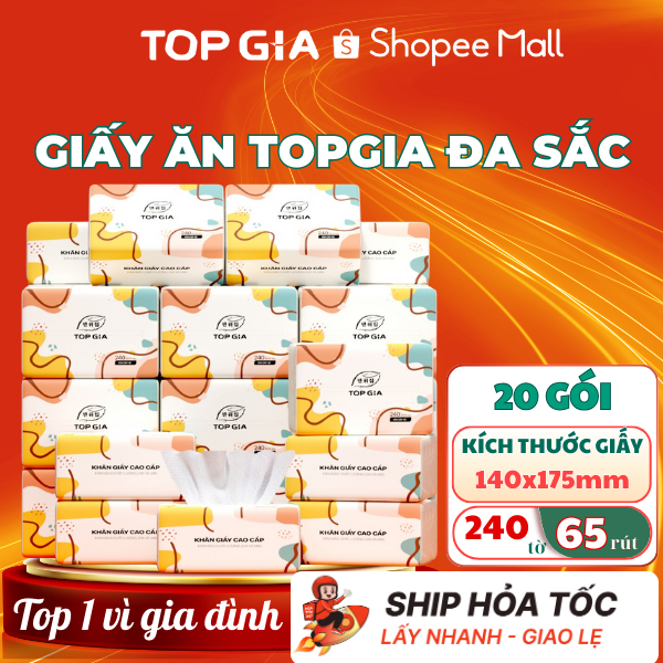 Giấy ăn rút Topgia: Lựa chọn thông minh cho gia đình bạn