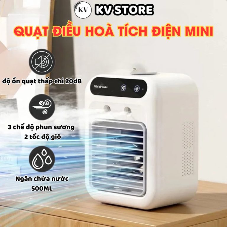 Quạt Điều Hòa Hơi Nước Mini: Giải Pháp Mát Mẻ Cho Ngày Hè Nóng Bức