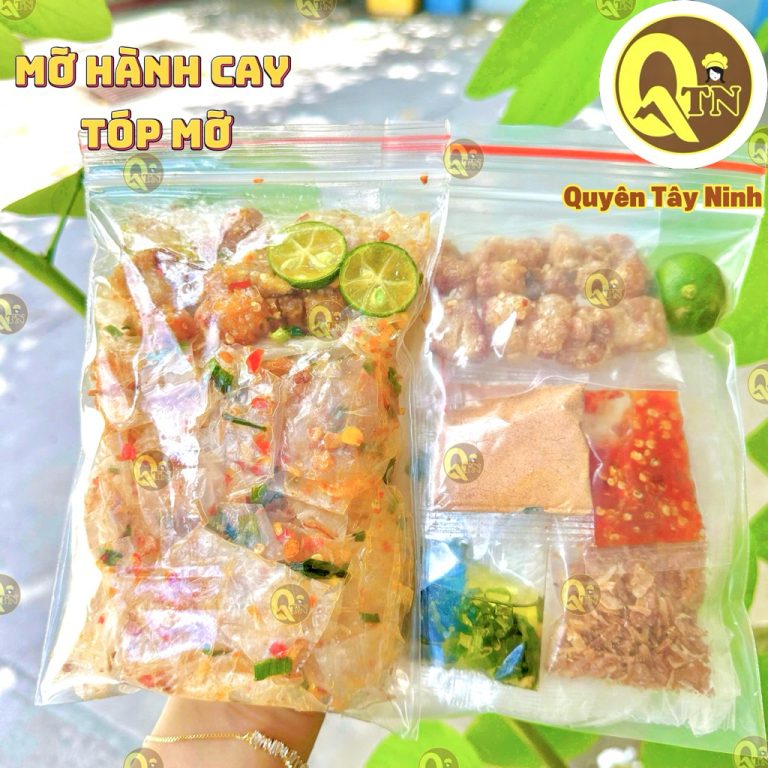 Bánh Tráng Phơi Sương Dẻo Sate-Hành Phi-Hành Lá Muối Nhuyễn Siêu Cay – Khám Phá Hương Vị Tây Ninh