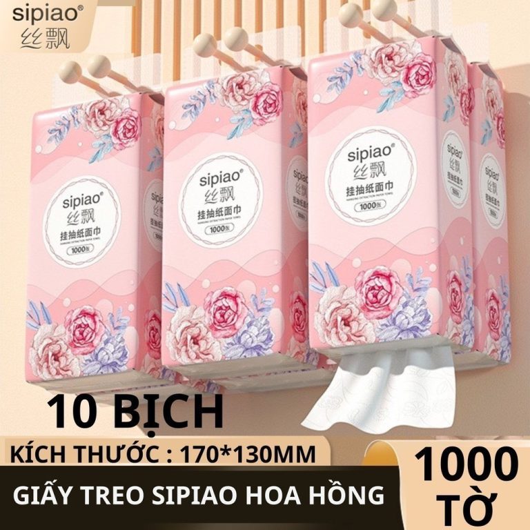 Thử Thách 30 Ngày Với Thùng 10 Bịch Giấy Treo Đa Năng Hoa Hồng: Kết Quả Bất Ngờ!