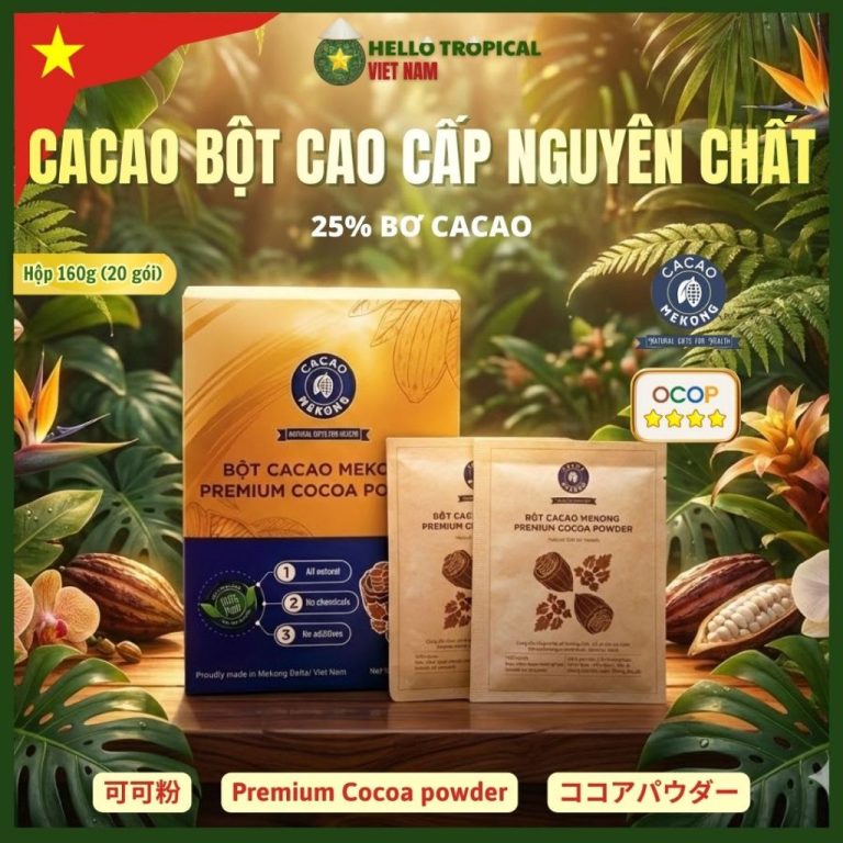 Bột cacao nguyên chất: Lợi ích và cách sử dụng cho phụ nữ Việt