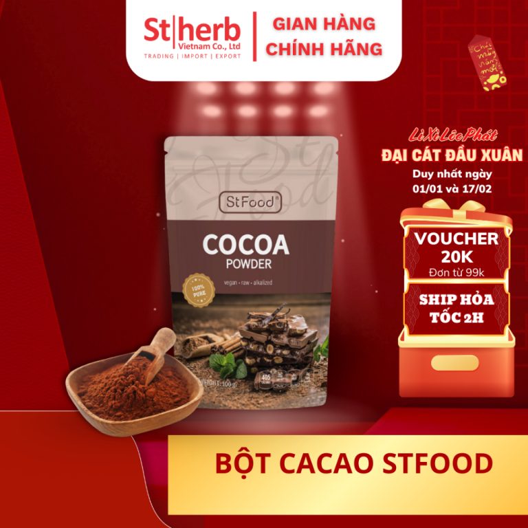 Đánh Giá Bột Ca Cao StFood Nguyên Chất: Trải Nghiệm Thực Tế Sau 30 Ngày