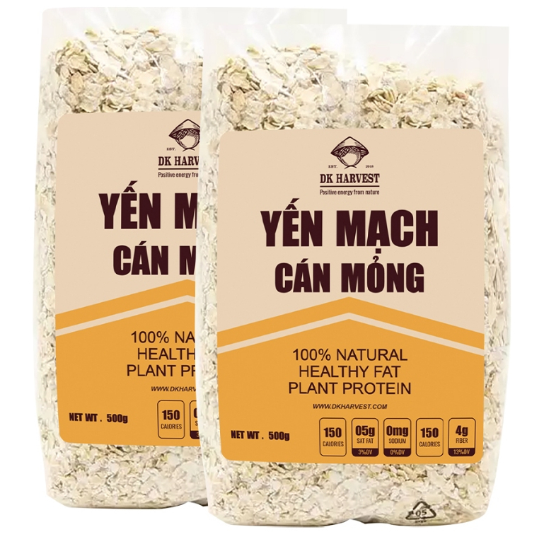 Combo Tiết Kiệm Yến Mạch Cán Dẹt – Thực Phẩm Eat Clean Đầy Tiện Lợi!