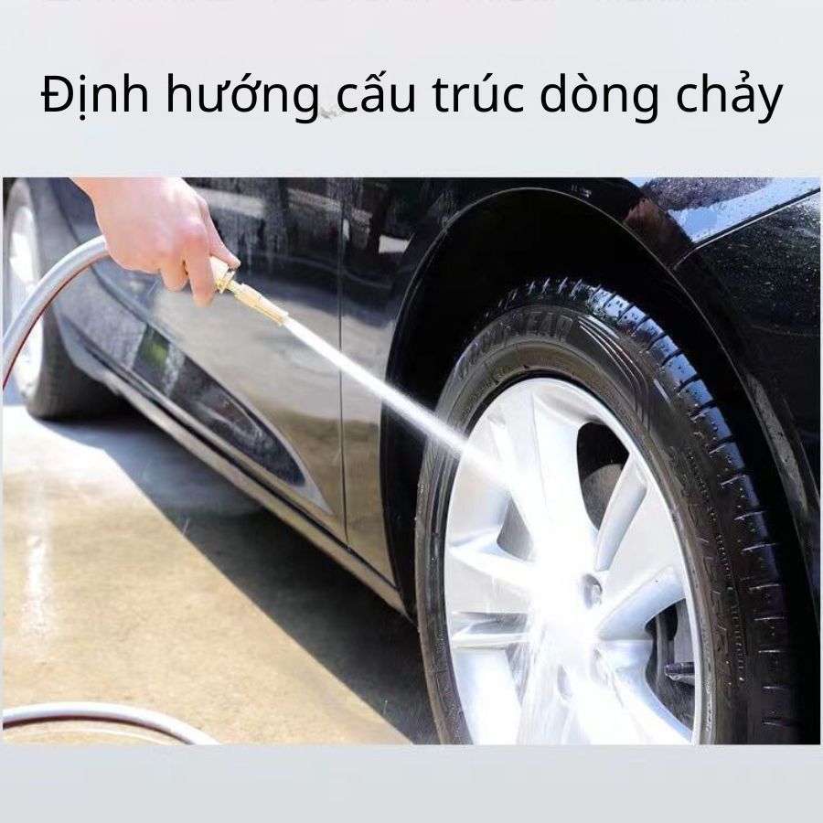 Ermo Set vòi x�t áp lực cao d� nh cho tư�i cây rửa xe tư�... (2)