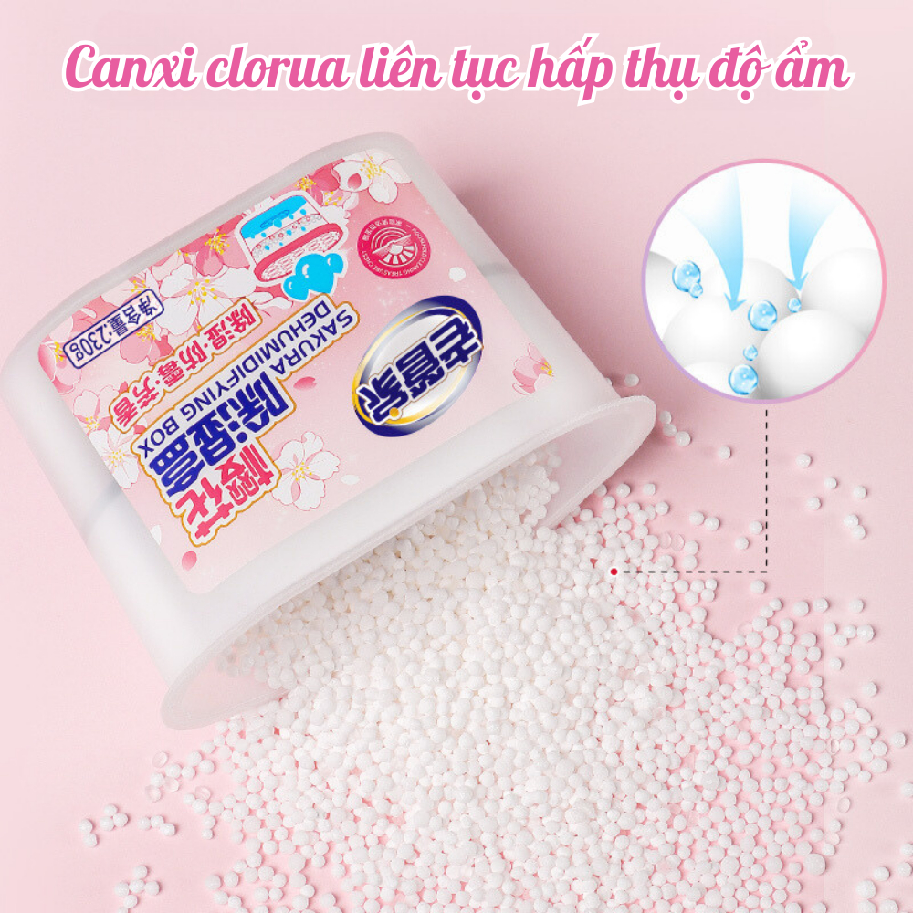 H�p hút ẩm khử mùi 3in1 hương hoa thơm mát ch�ng nấm m�c ... (2)