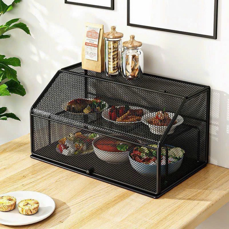 LỒNG BÀN THÉP ĐỰNG THỨC ĂN TRÁNH CÔN TRÙNG TIỆN LỢI MY NHÂN (2)