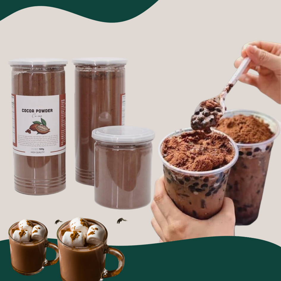 Bột Ca Cao Nguyên Chất Đắk LắK PM Giàu Chất Dinh Dưỡng Gi... (2)
