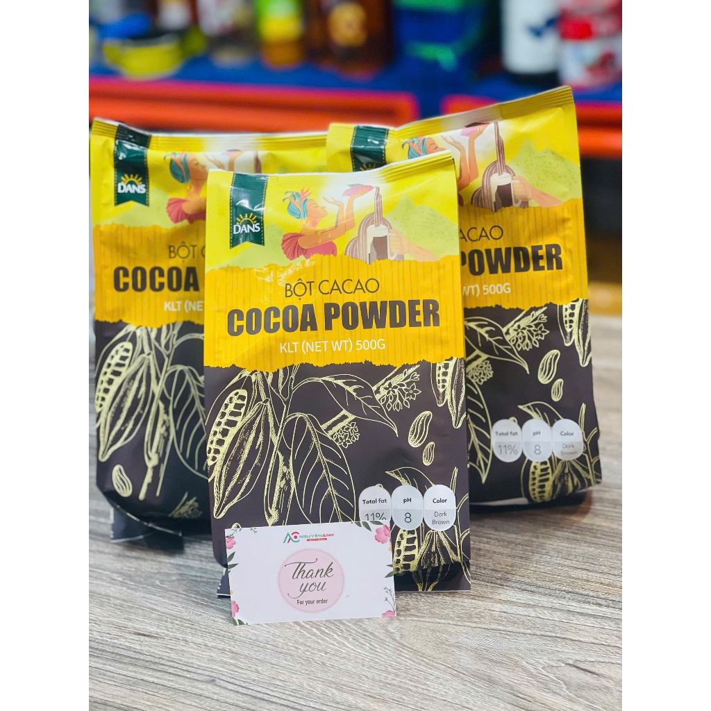 Bột Cacao DANS nguyên chất 500gr (2)