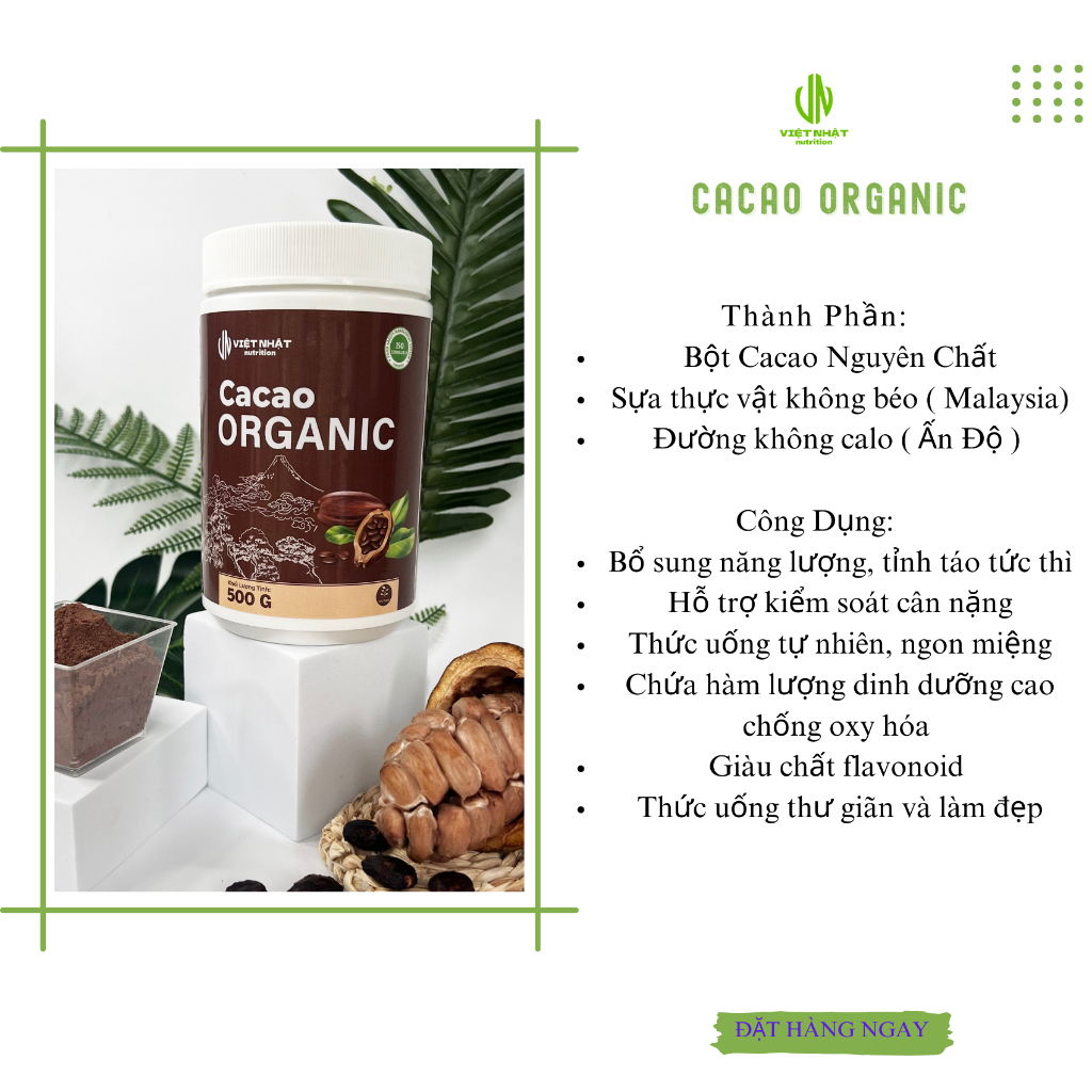Sữa Bột Cacao Organic (2)