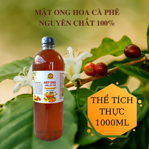 1Lít Mật Ong Nguyên Chất Mật Ong Hoa Cà Phê Nguyên Chất C... (2)