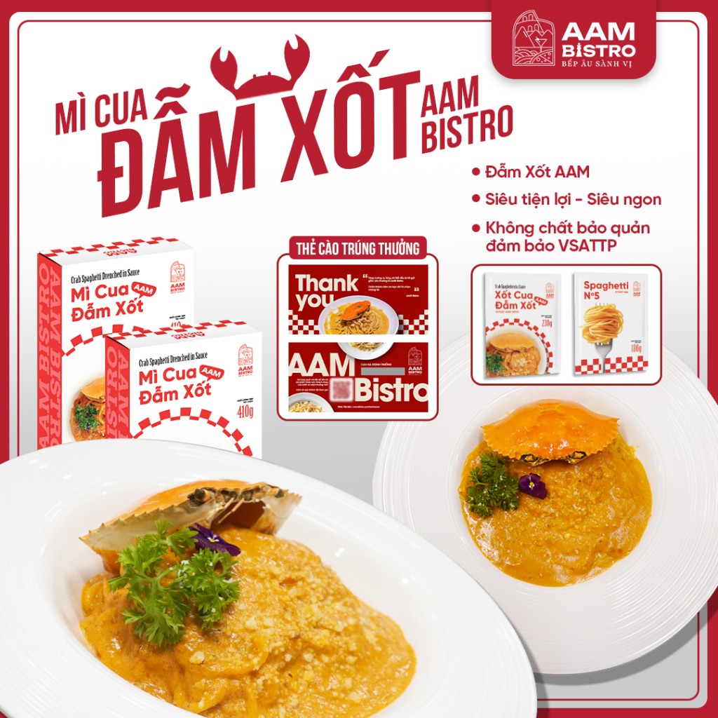 [Hoả Tốc] Mì Cua AAM (2)