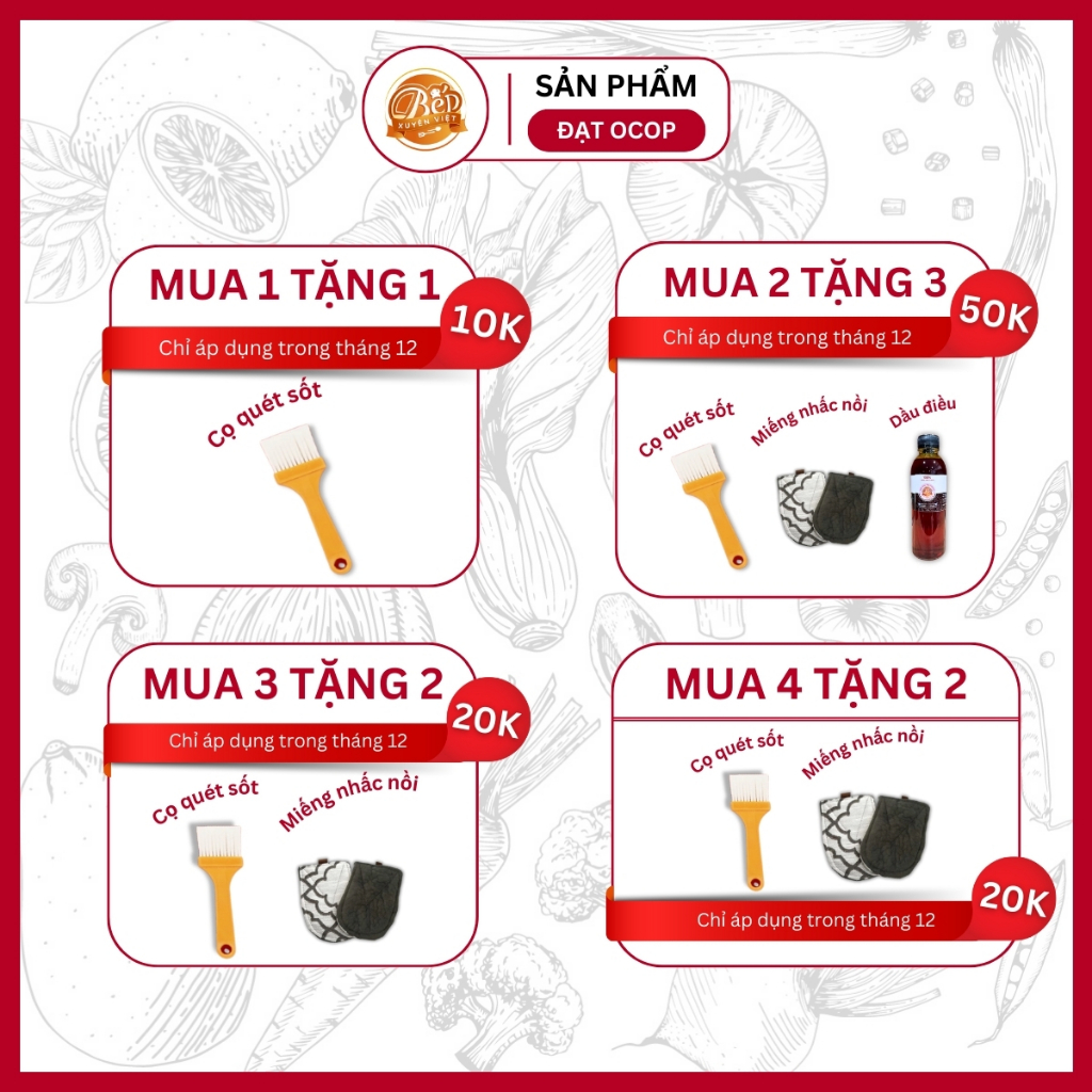 [HỎA TỐC] Sốt Ướp Thịt Nướng BBQ cho heo (2)