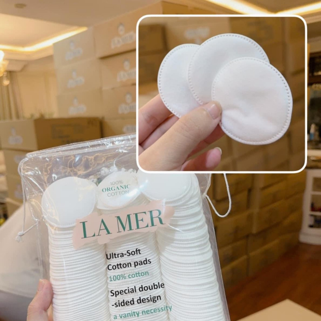 [Hàng Loại 1] Bông Tẩy Trang Lamer 201 Miếng (2)