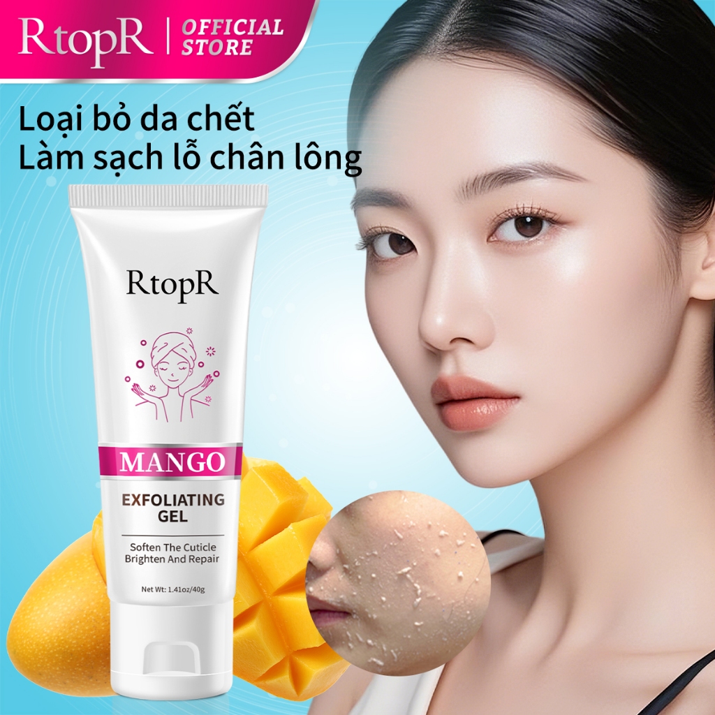 Kem tẩy tế bào chết RTOPR dưỡng sáng da mặt hương xoài là... (2)