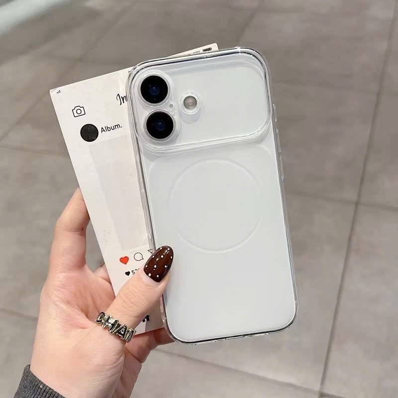 �p Lưng Iphone Silicon Dẻo Camera Nhám M� Nâng Cấp Lên IP... (2)