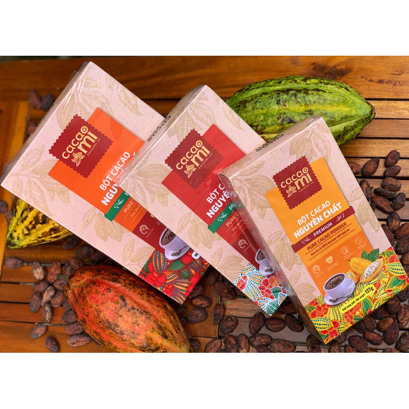 Thức uống socola Bột ca cao nguyên chất 100% gu đậm Cacao... (2)
