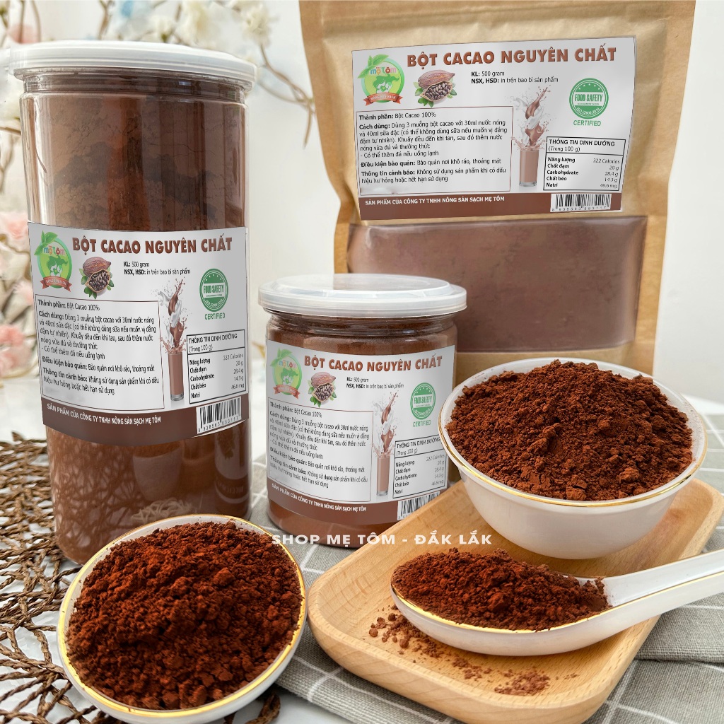Bột Ca Cao nguyên chất ngon thơm đậm đà (bột cacao) ca ca... (2)