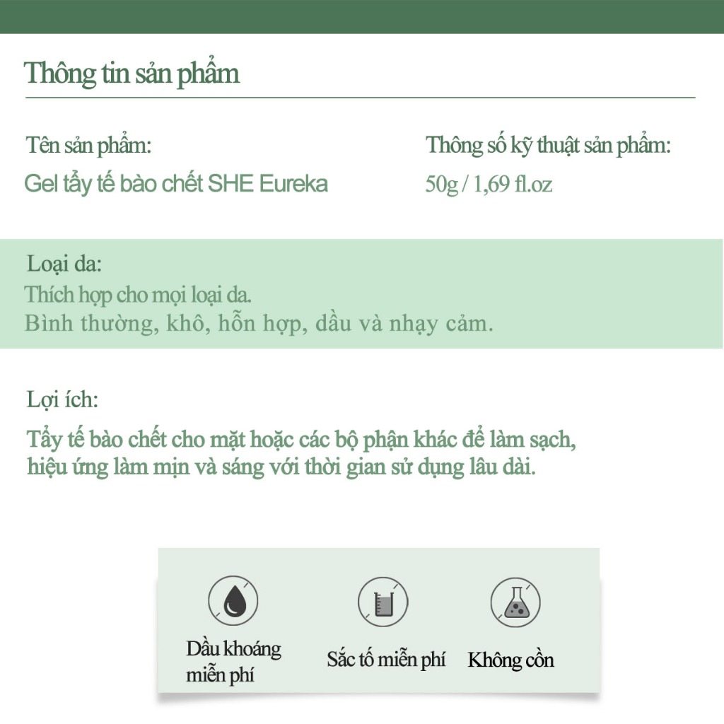 SHEEureka Chlorella Vulgaris Scrub Cleanser Kiểm soát dầu... (2)