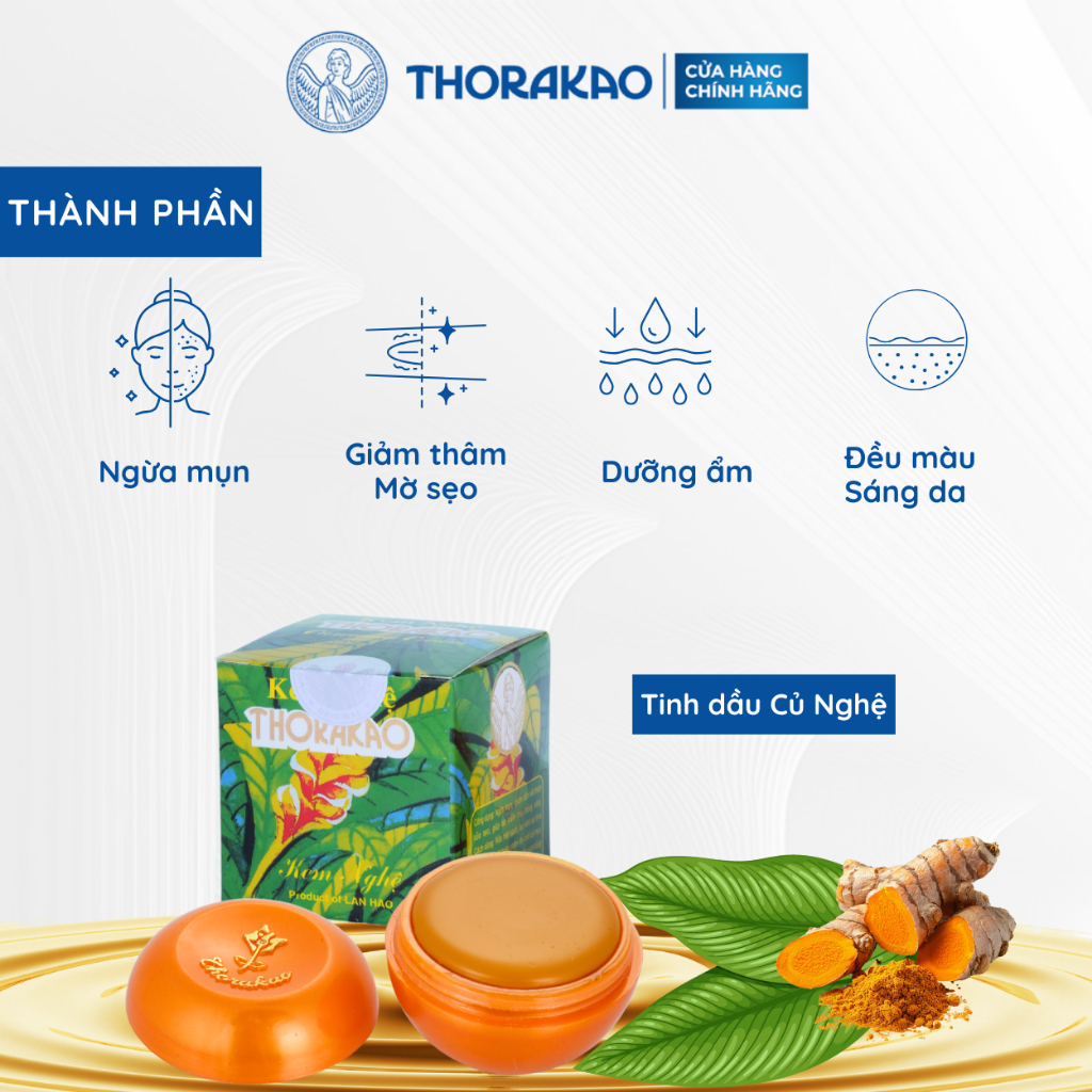 Kem Ngh� Thorakao Giúp Sáng Da Chiết Xuất Ngh� 7g (2)